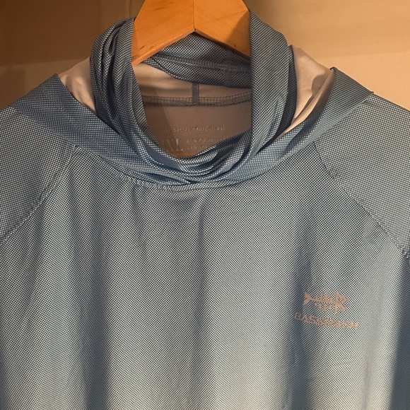 Bassdash Blue Patterned Hoodie - Picture 3 of 5
